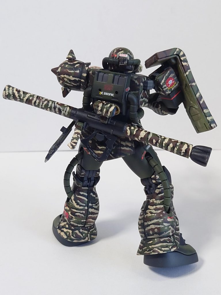 復帰戦　5作目　迷彩？ザク–7枚目/制作者：ガンガン軍曹