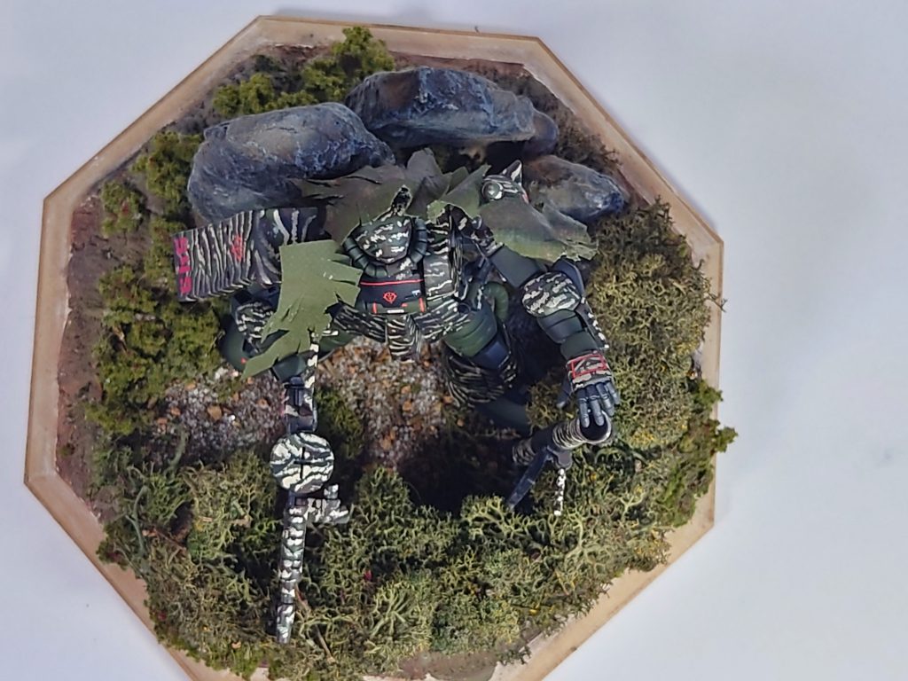 復帰戦　5作目　迷彩？ザク–6枚目/制作者：ガンガン軍曹