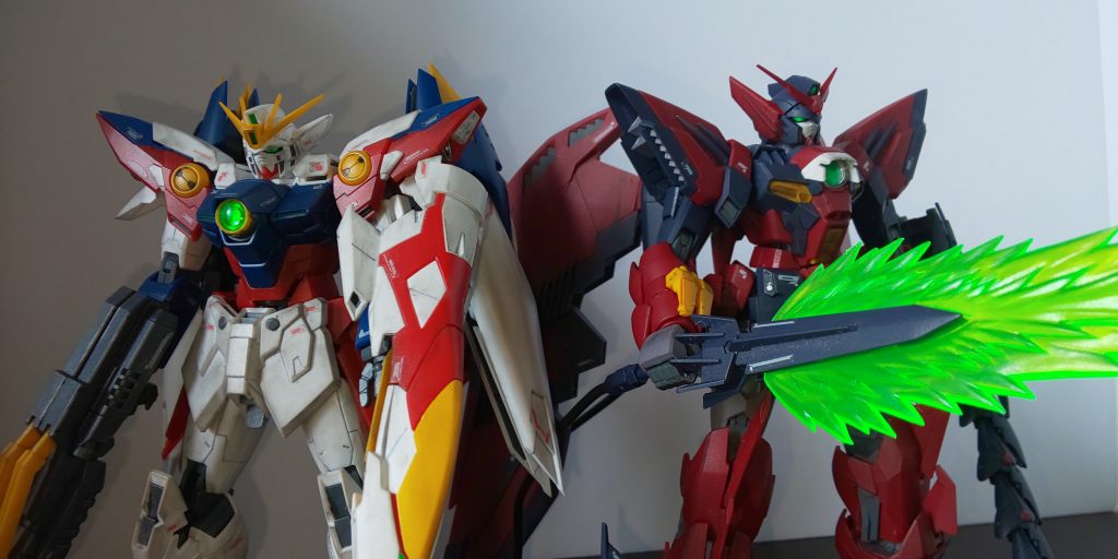 エピオンと一緒に。この２機の組合せヤバすぎ。