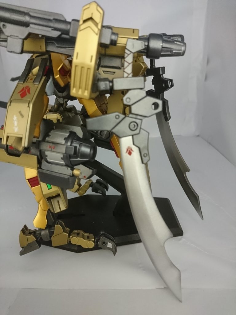 これも（サーベル）羅刹天の流用です。なんか顔がカンフー映画のやられ役ぽくてよく似合ってて（褒めてます）特にそれ以外の意味はありません。