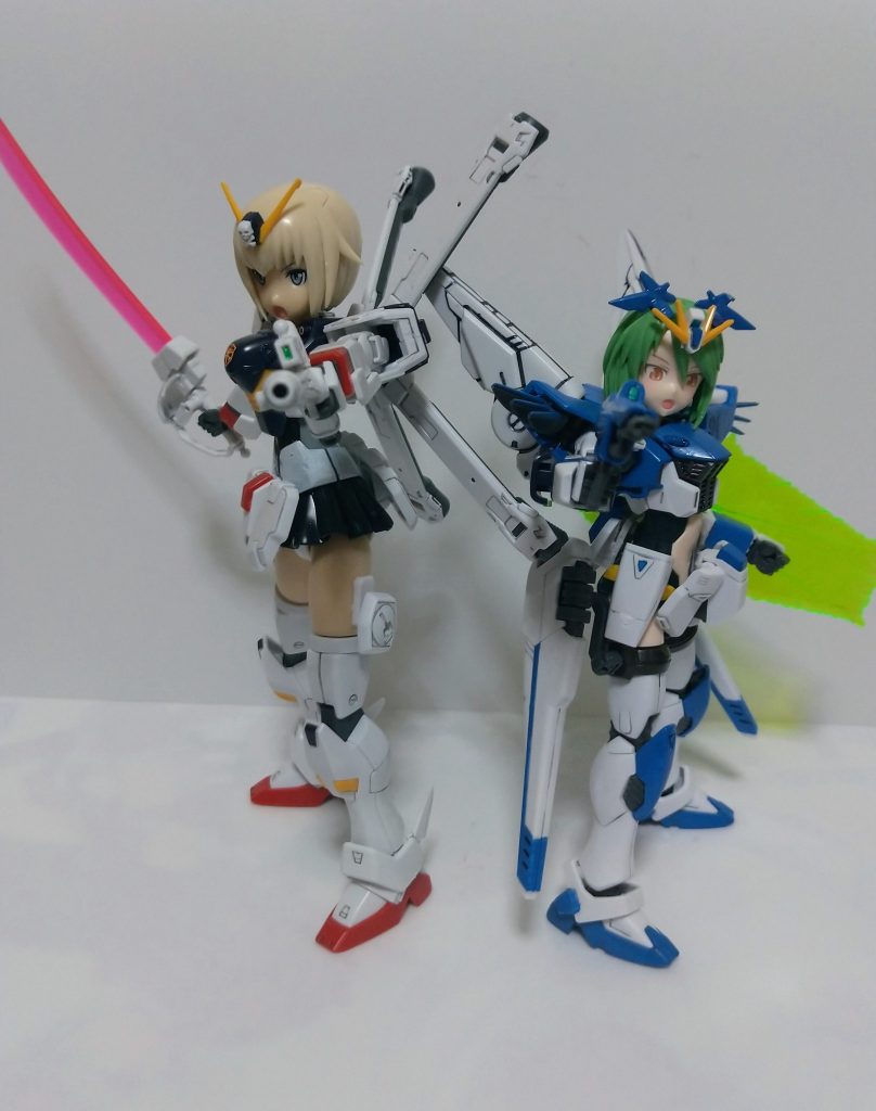 木星帝国を倒すためガンダムF91ちゃんと共闘!同じサナリィ製なのできっと相性もバッチリなはず。
