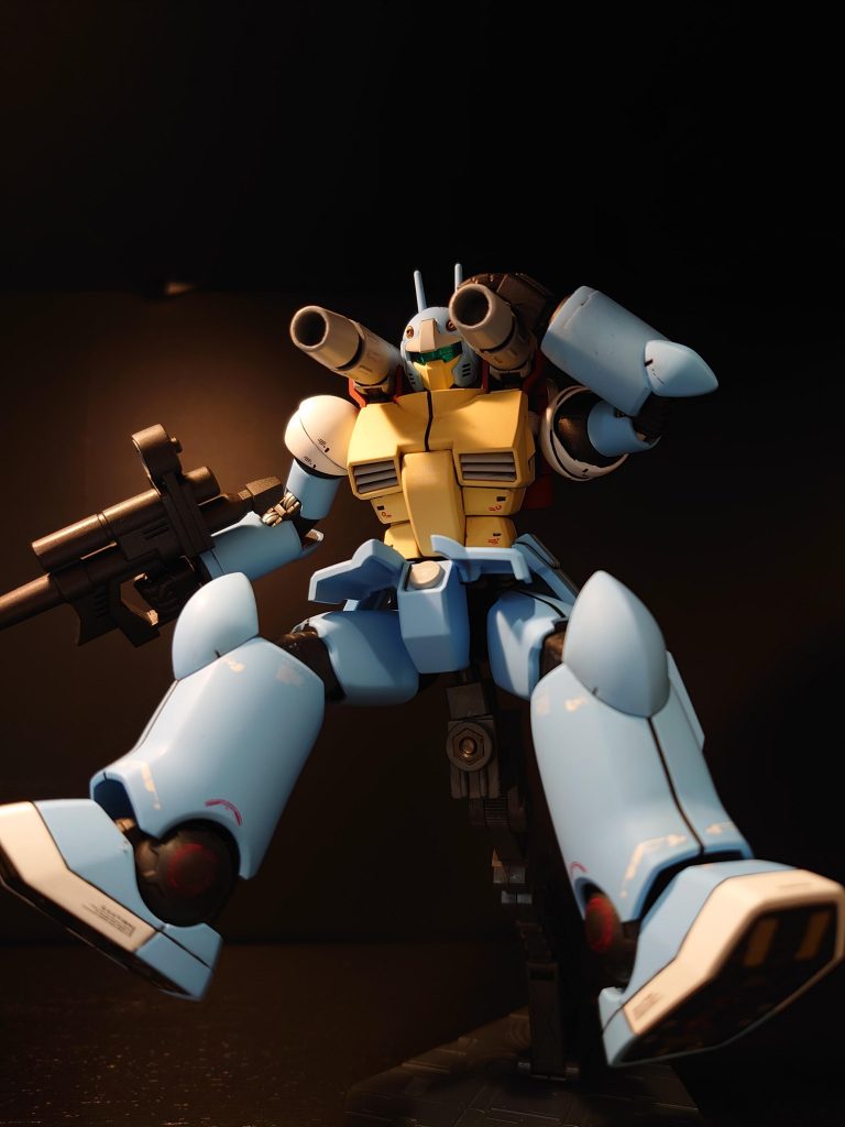 とても良く動きますのでポージングで楽しめます。キャノンは短めにカットしました。