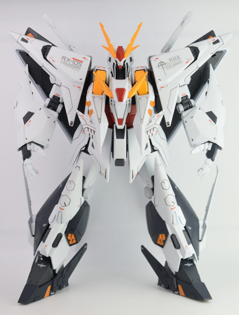 まずは正面から！作業内容としては、ゲート処理＋全塗装＋墨入れ＋水転写ステッカーとなります仮組みの時から感じてましたが、本キットってとってもスタイル良いですよね(*´ω`*)