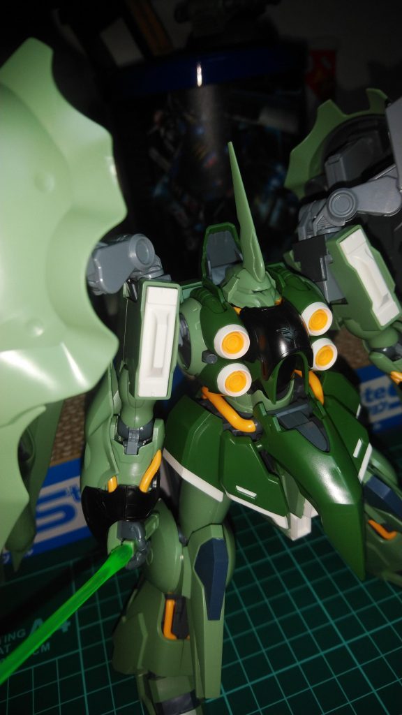 素組み状態3はい、素組みドアップもヤバイー