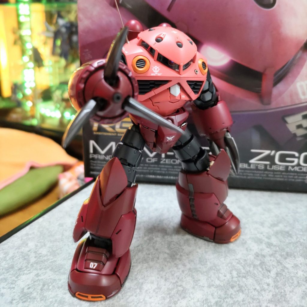 機動戦士ガンダム　シャア専用ズゴックモノアイ傘 雨傘 シャア専用の赤い傘 ズゴックモノアイデザイン 機動戦士