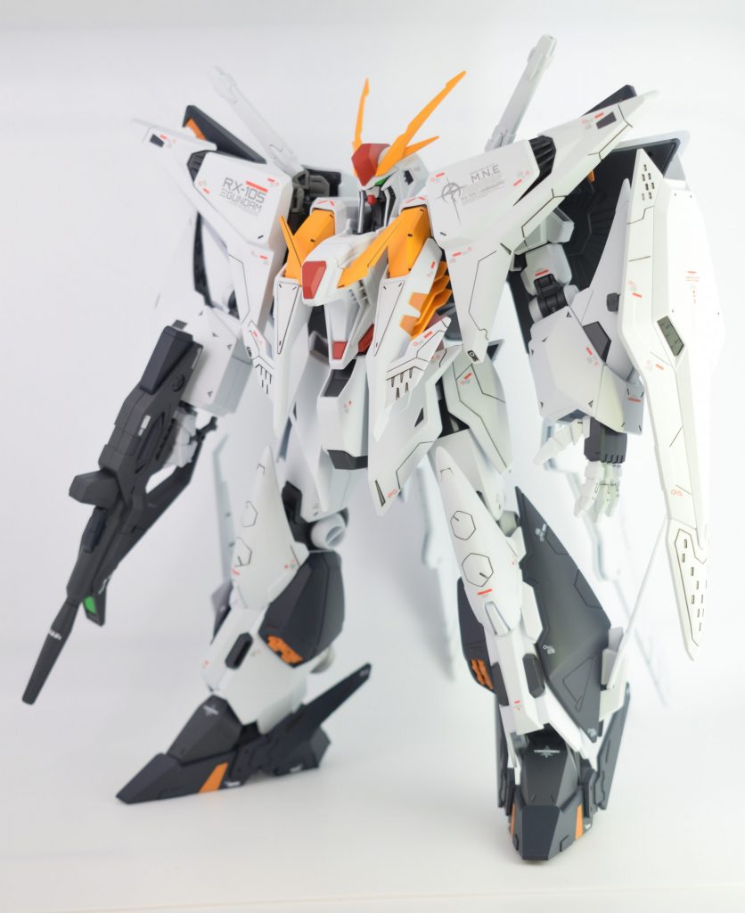 続いてライフル、シールドを持たせた状態で！