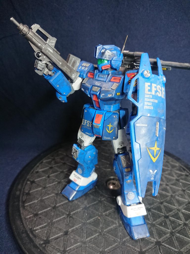 アンテナは基部が0.5mmのスプリング、本体は0.3mmの真鍮線に付け替えました。