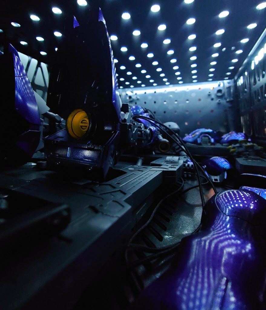 足裏からのシーンの再現。