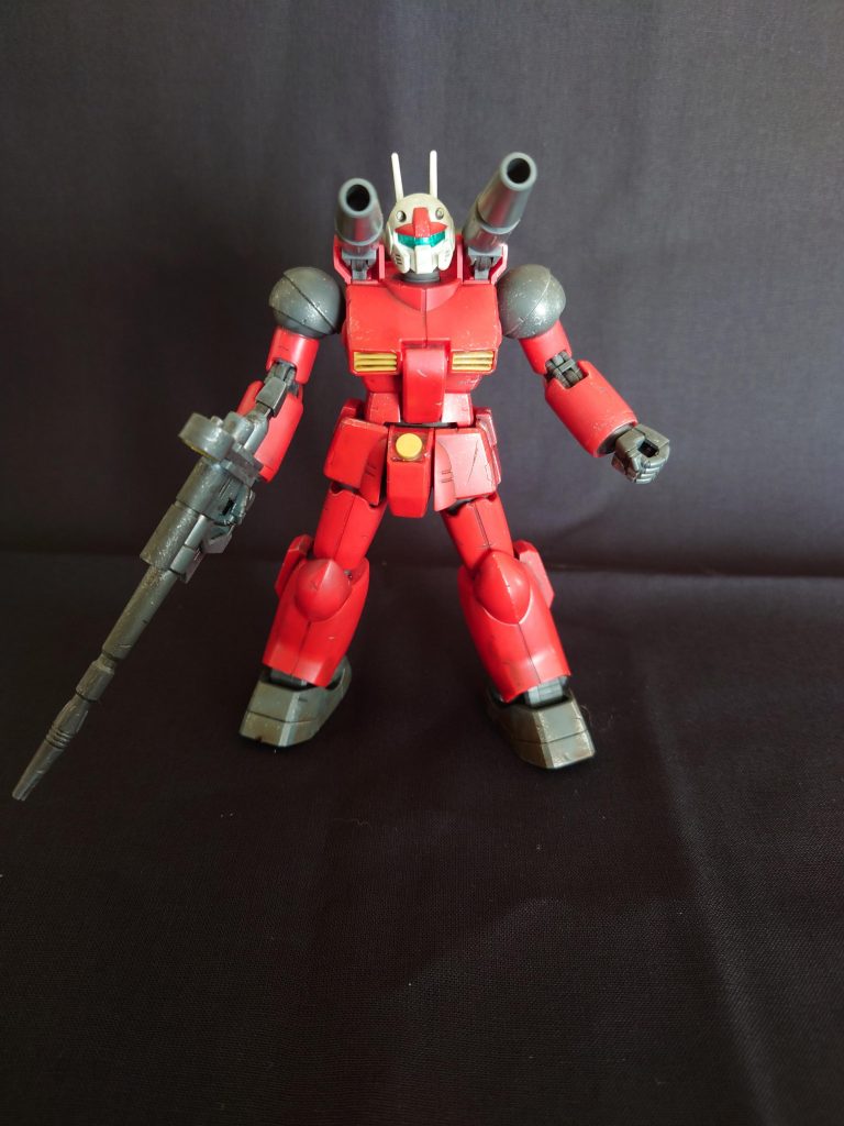 ダメージ加工と汚しをしました。