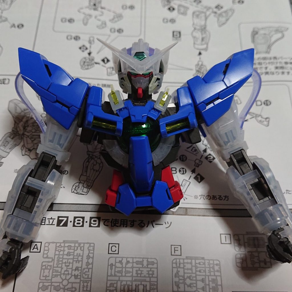 MG ガンダムエクシア（ソリッドクリア） - 模型