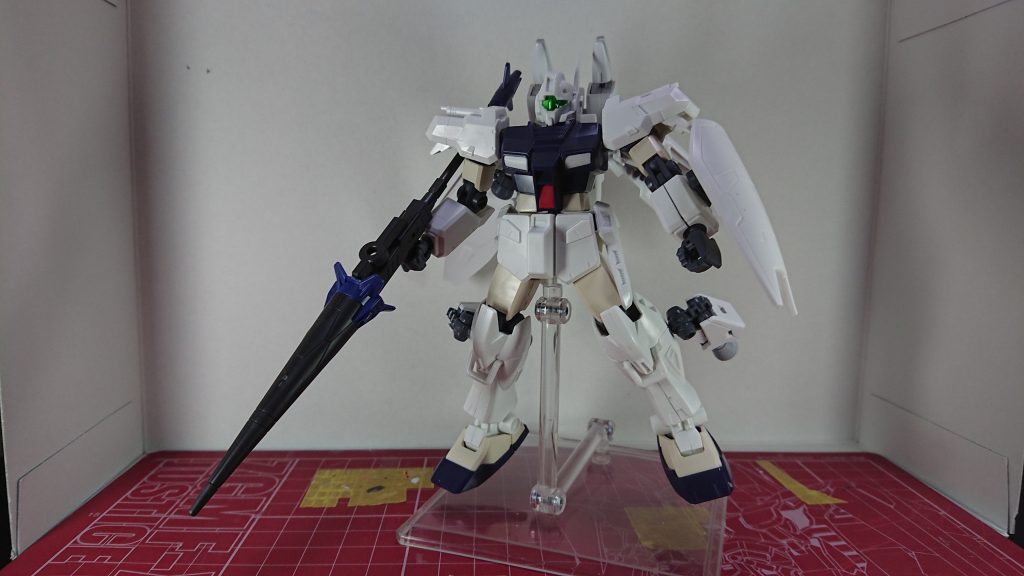 サフをふく前の状態この時点でも色はそれなりにまとまってました