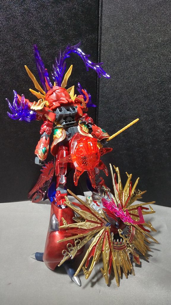 董卓のどこよ?って思われる人もいるので説明しておきますと、軍馬の後方部分にリアアーマーっぽく付けてます。