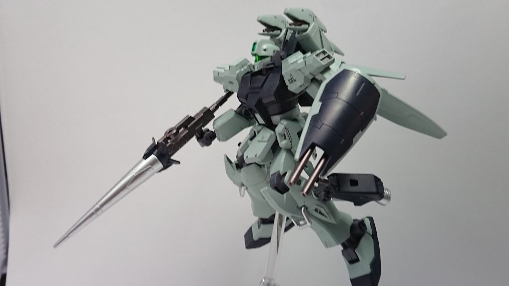 バックパック内蔵ビームバルカン試作3号機のビームサーベルが取り外しできないので仕込み武装にしてみました