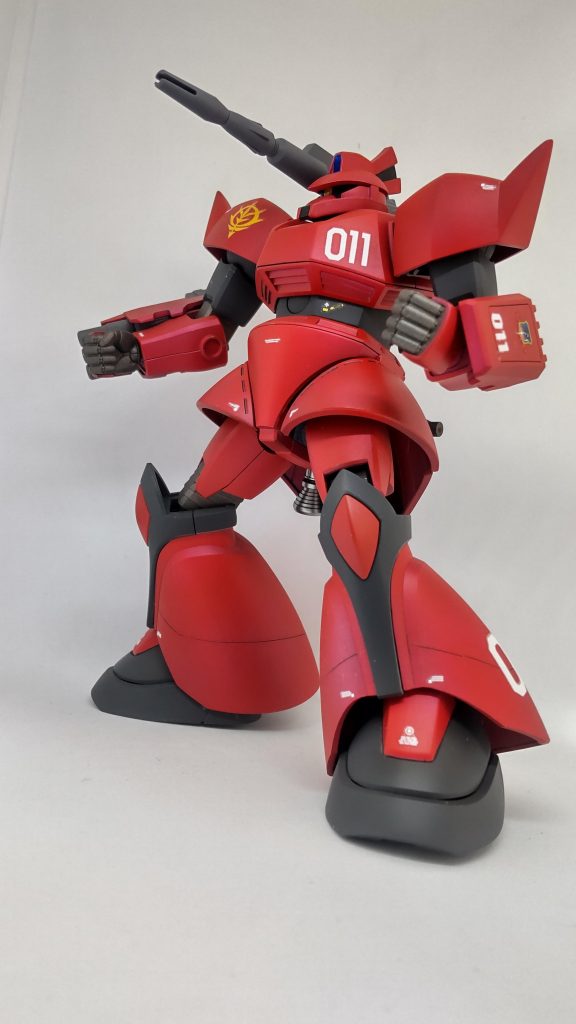 キャノン発射ポーズ。