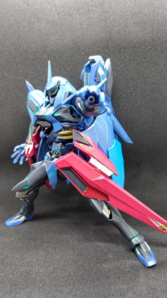 まずはビーム・バルカン！ヴェイガンといえばこの特徴的なハンドパーツですね！