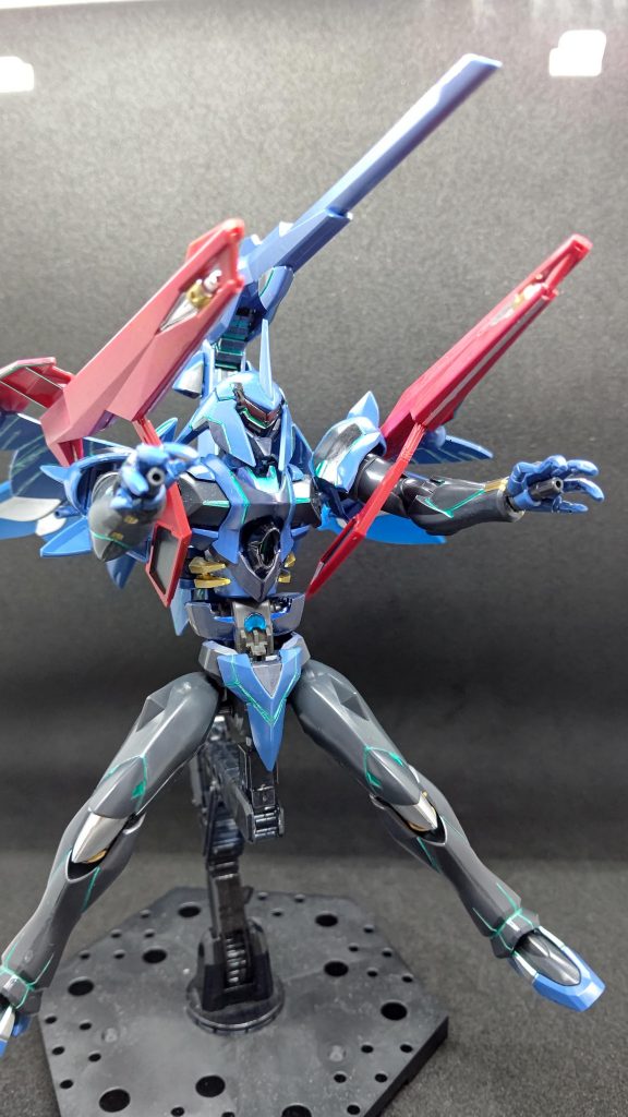 ビーム・ライフルビーム・バルカンダブルリベイクライフルそして胴体の拡散ビーム砲によるフルバースト！！