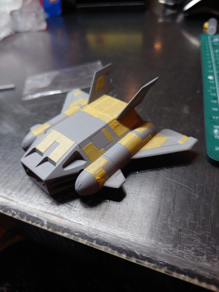 マスキングの鬼。