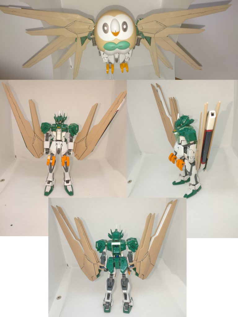 ガンダムジュナイパー【ポケプラモクロー＋EGストライク】–3枚目/制作者：takotama