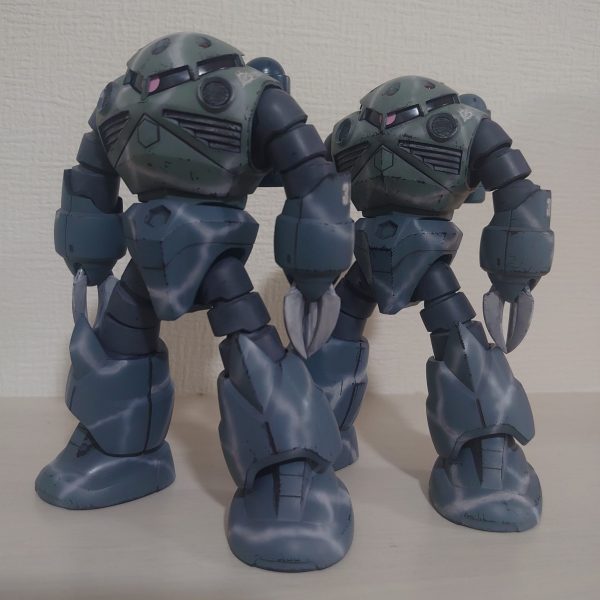 ズゴック(海中迷彩・分隊編成)