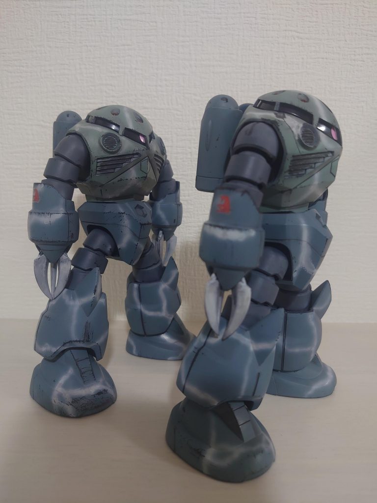 地球方面軍太平洋潜水艦隊(ナーガⅢ)第３強襲MS小隊2番機、4番機という妄想です