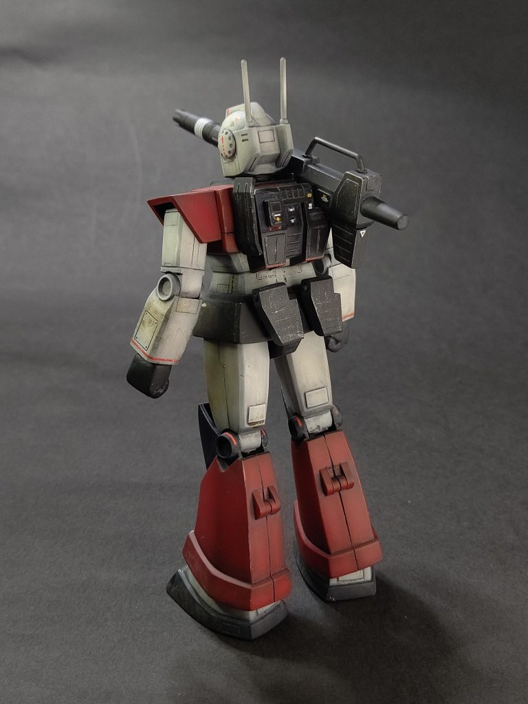 旧キット1/144ジムキャノン–3枚目/制作者：ナカシー