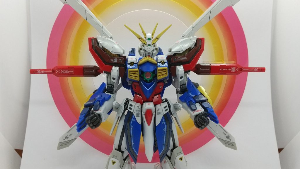 黄色部分はイエローゴールドで塗りました。もともと出来の良いキットだから、どう作ったら楽しいかと考えた結果ですが、個人的にはかなり満足しています!