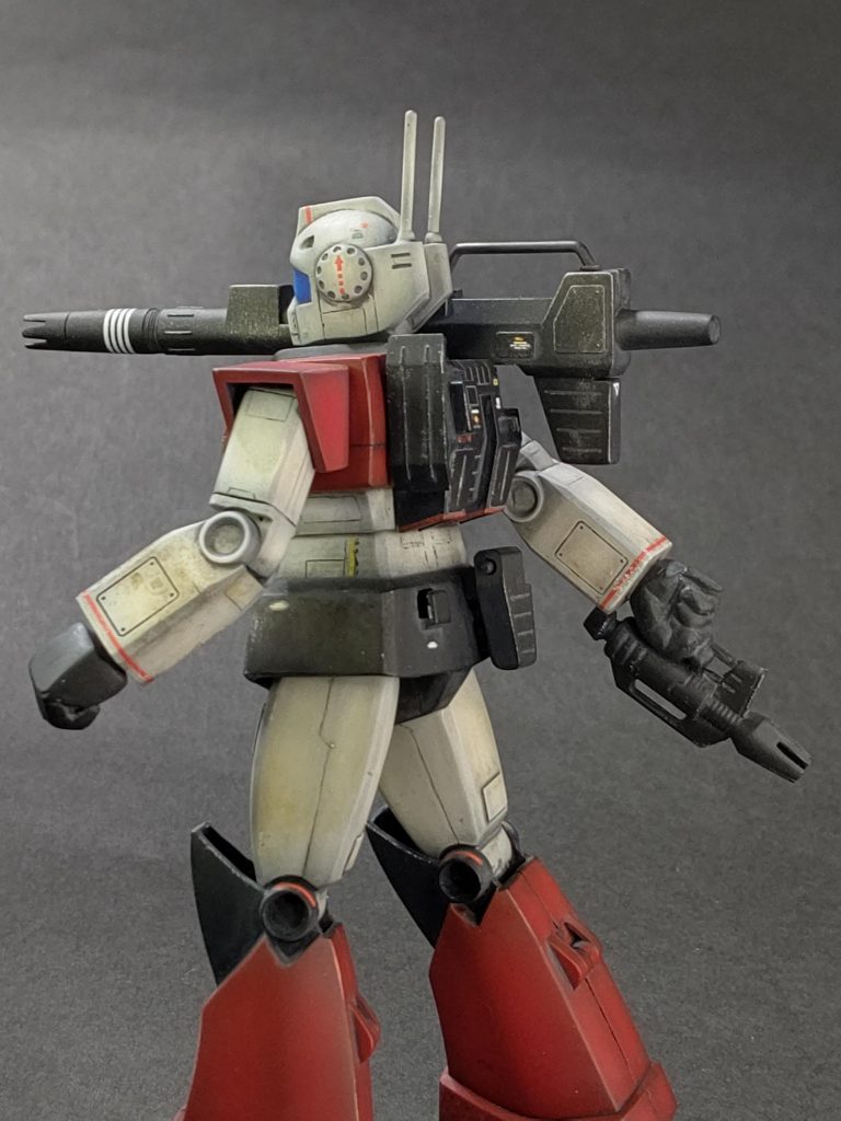 旧キット1/144ジムキャノン–4枚目/制作者：ナカシー