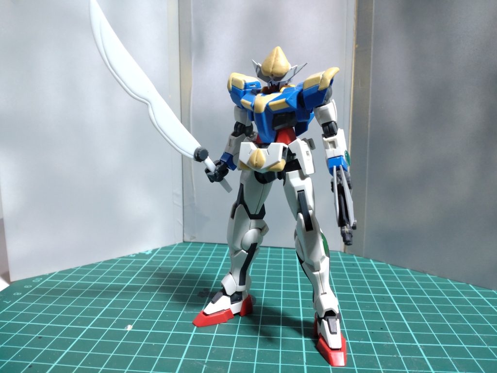 素体にしたダブルオーは本編がやっているときに購入した物です。