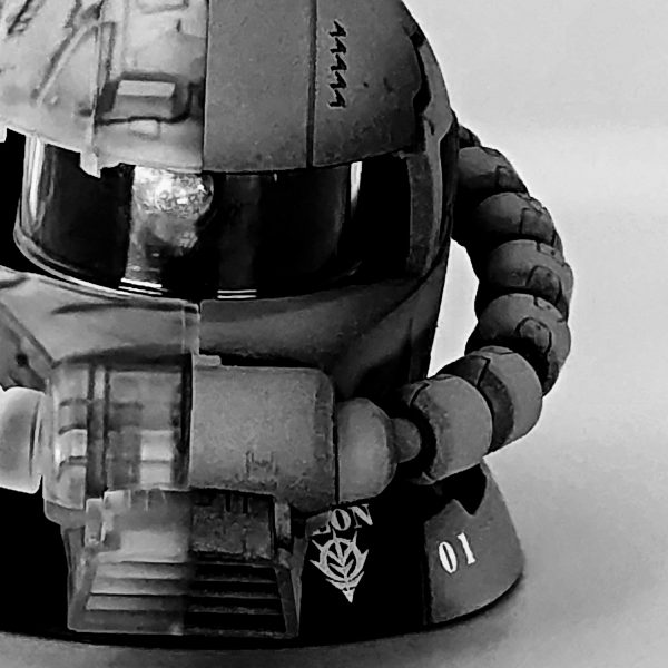 ザクヘッド あしゅら男爵 フルカラーモノアイ