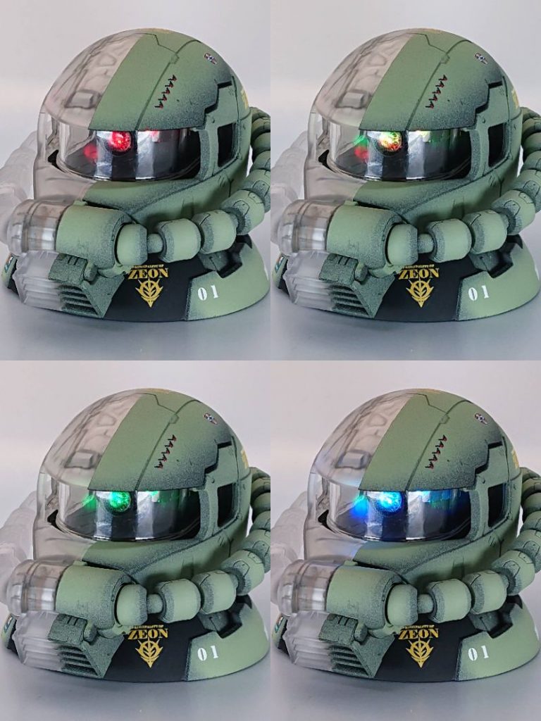 フルカラーＬＥＤをマイコン(ATTINY85)で制御しているのですが、中間色の調整にめちゃくちゃ苦労しました。