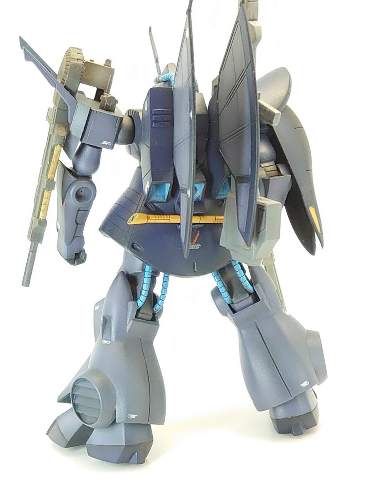 劇中にクレイバズーカ、ライフルは装備していませんが、リックディアスと共通ということで。