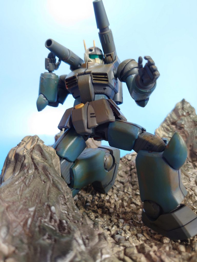 岩場のガンキャノン–5枚目/制作者：kgym0