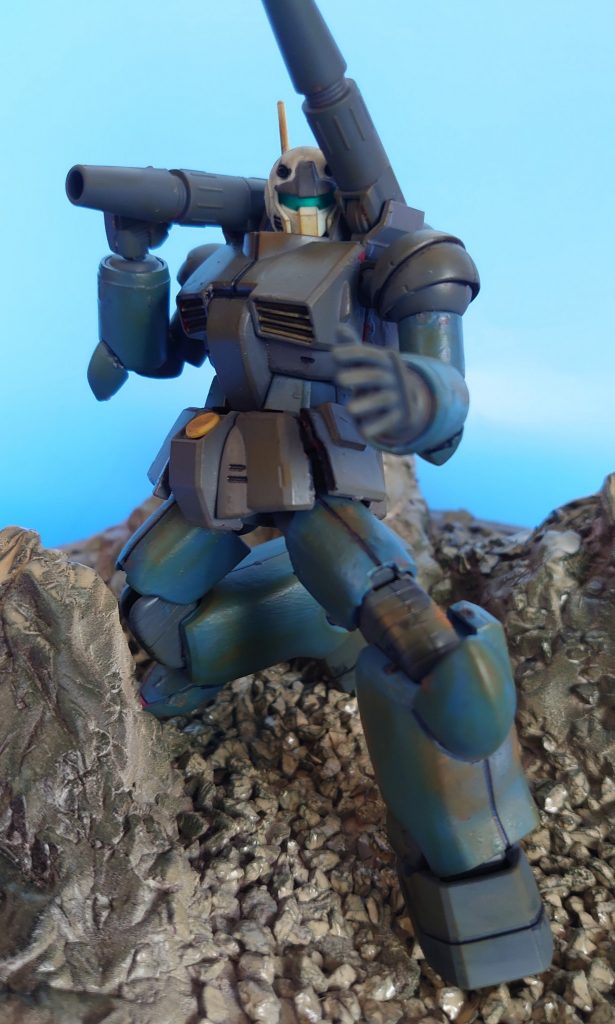 岩場のガンキャノン–4枚目/制作者：kgym0