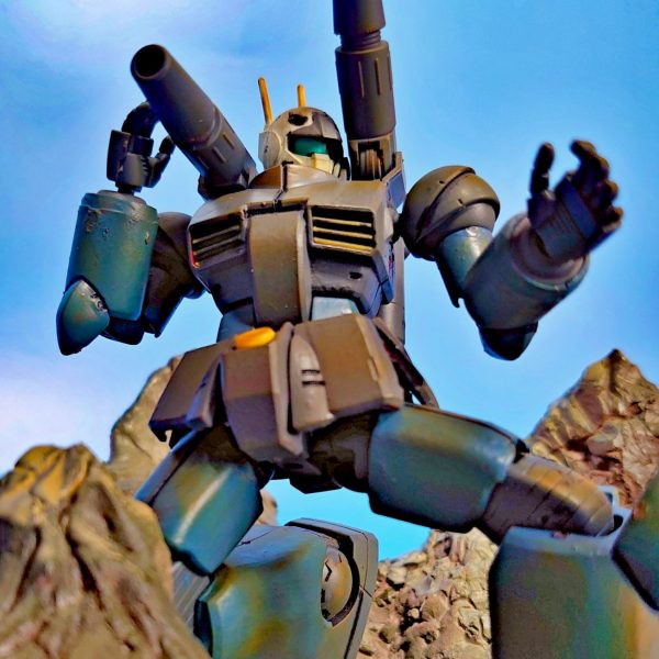 岩場のガンキャノン