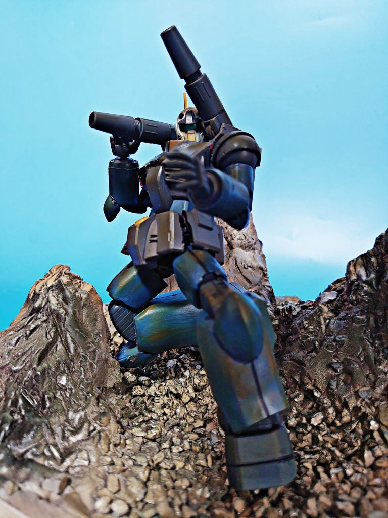 岩場のガンキャノン–9枚目/制作者：kgym0