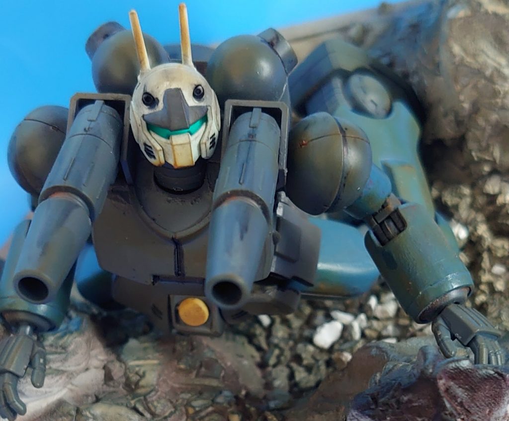 岩場のガンキャノン–3枚目/制作者：kgym0