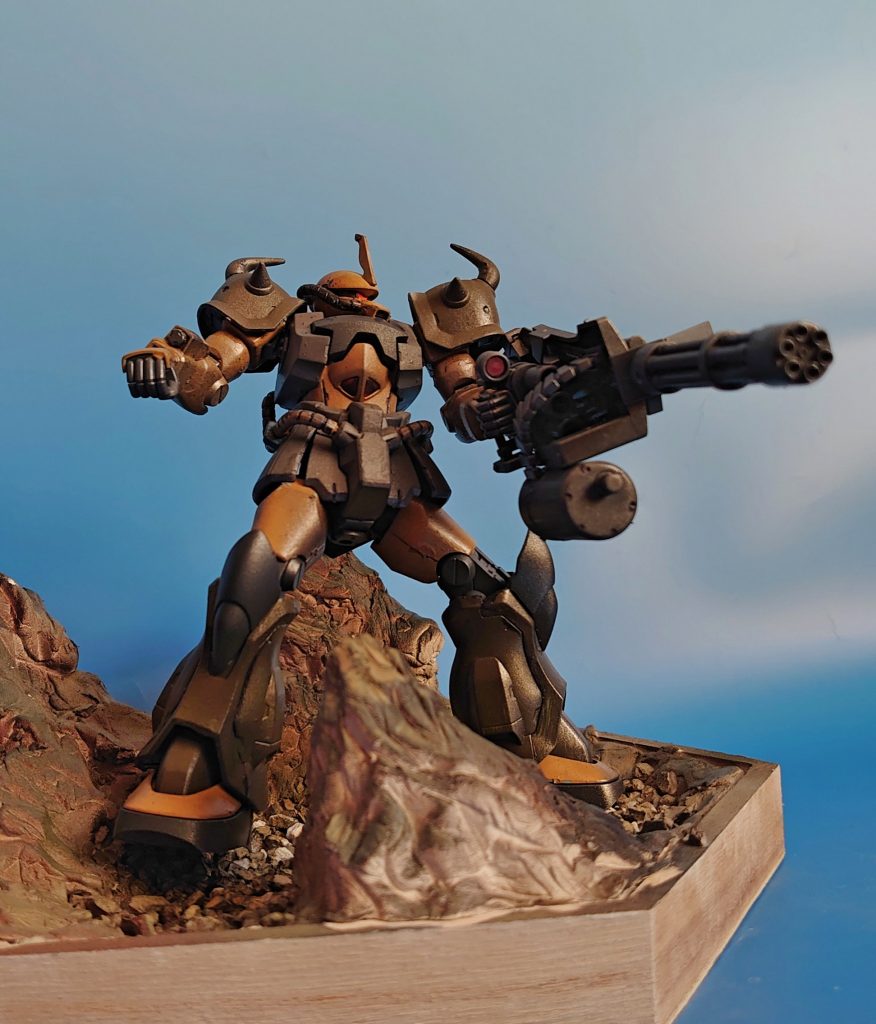 グフカスタム 山岳仕様–6枚目/制作者：kgym0