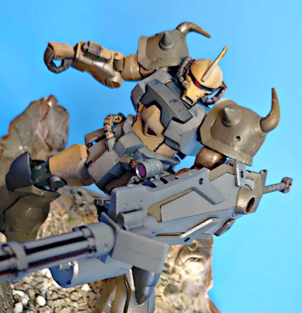 グフカスタム 山岳仕様–5枚目/制作者：kgym0