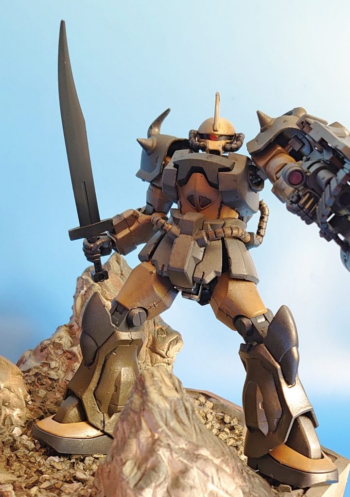 グフカスタム 山岳仕様–4枚目/制作者：kgym0