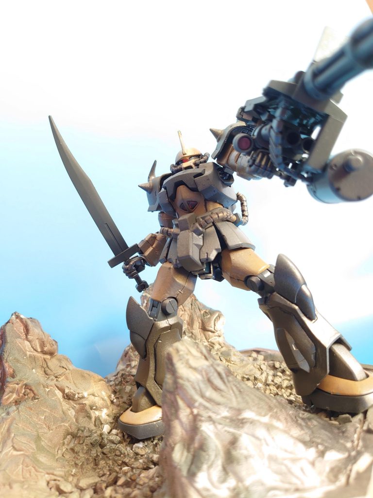 グフカスタム 山岳仕様–8枚目/制作者：kgym0