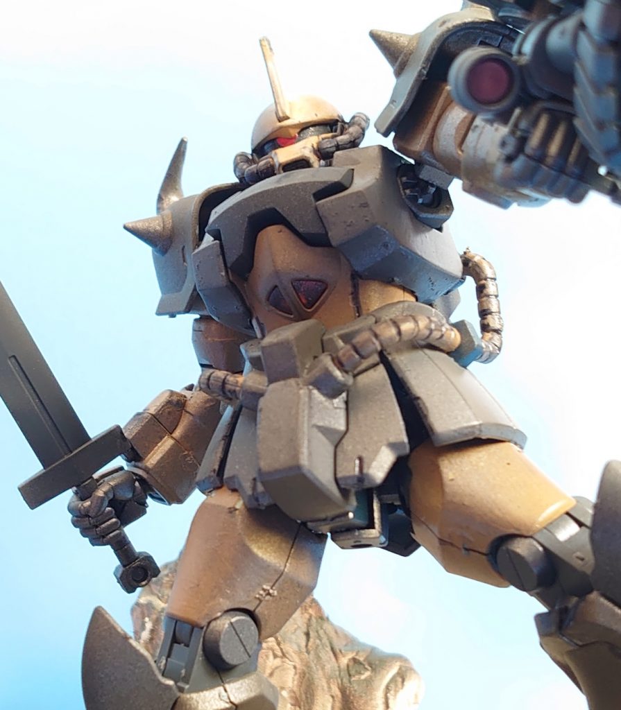 グフカスタム 山岳仕様–3枚目/制作者：kgym0