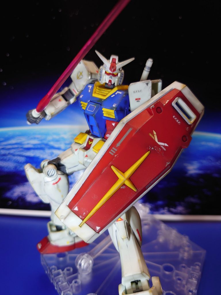 EG ガンダム 成型色仕上げ–3枚目/制作者：ななまる