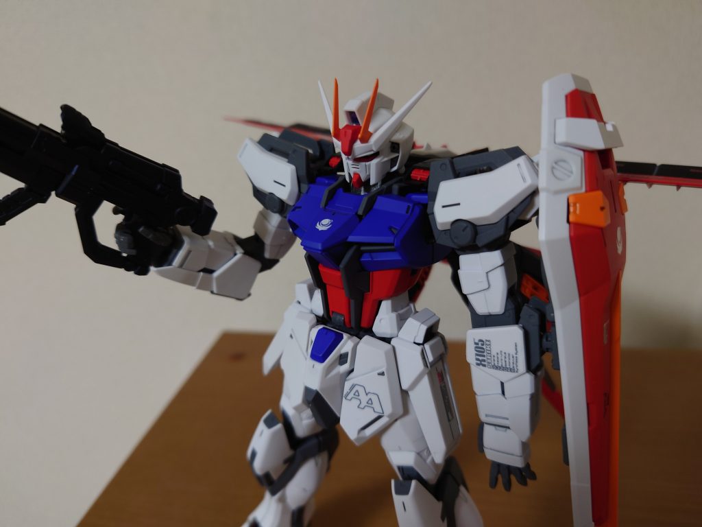 エールストライクガンダムです。