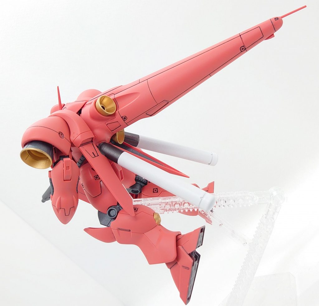 シュツルムブースター装着時です。後ろ長すぎw!