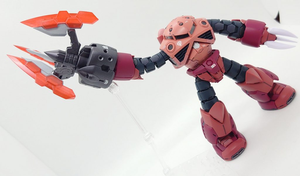 ビームクロー展開。(どちらかというとヒートクローかなw?)