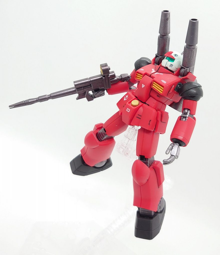 少ないパーツ数ながら組み立てた後は満足感のあるキットでした。V作戦までもう一体…