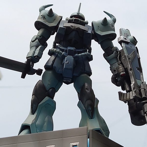 46作目　HGUC MS-07B-3 グフカスタム　「震える山」