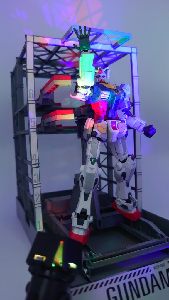 夜の起動イベントイメージ。