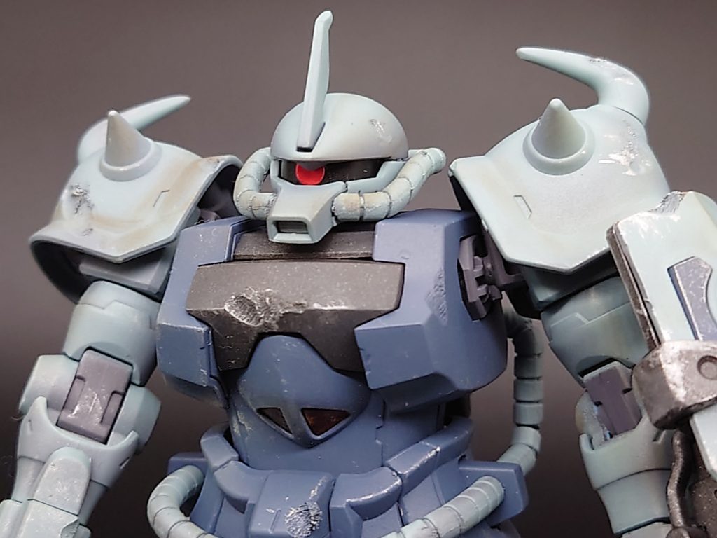 各部ダメージ加工と、ウェザリングしました