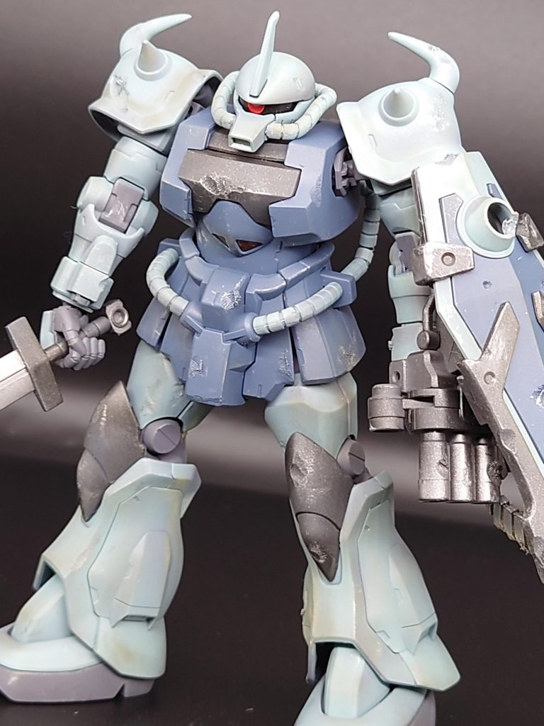 46作目 HGUC MS-07B-3 グフカスタム 「震える山」–5枚目/制作者:@kjyun_choroq